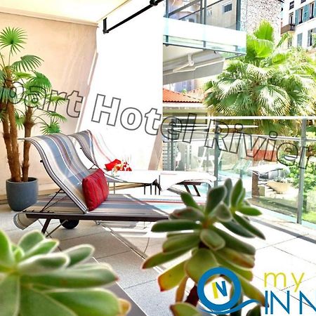 Aparthotel Riviera - Coeur Nice - Grand Superieur Studio Ac - Incroyable Terrasse - Garden View - Terrasse Jardin Pastorelli 1 מראה חיצוני תמונה